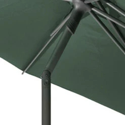 Parasol Droit Rond 2,7m Soya Vert Olive Hespéride 14 Parasol Droit Rond 2,7m Soya Vert Olive Hespéride -Mobilier Soldes parasol droit rond 27m soya vert olive hesperide 5