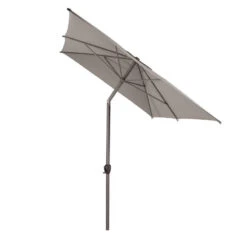 Parasol Mat Central 2x3 M Loompa Taupe Hespéride 12 Parasol Mat Central 2x3 M Loompa Taupe Hespéride -Mobilier Soldes parasol mat central 2x3 m loompa taupe hesperide 2
