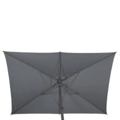 Parasol Mat Central 2x3 M Loompa Ardoise Hespéride 14 Parasol Mat Central 2x3 M Loompa Ardoise Hespéride -Mobilier Soldes parasol mat central 3 m loompa ardoise hesperide 4