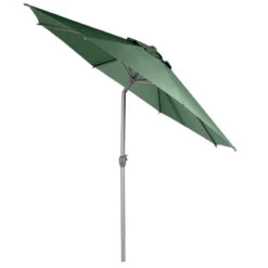 Parasol Mat Central Rond 3m Loompa Olive Hespéride 11 Parasol Mat Central Rond 3m Loompa Olive Hespéride -Mobilier Soldes parasol mat central rond 3m loompa olive hesperide 1 2