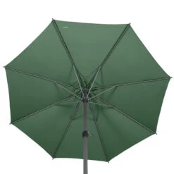 Parasol Mat Central Rond 3m Loompa Olive Hespéride 12 Parasol Mat Central Rond 3m Loompa Olive Hespéride -Mobilier Soldes parasol mat central rond 3m loompa olive hesperide 1 3