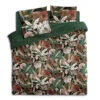 Parure De Lit Forêt Vert Et Motifs 240x220 Atmosphera -Mobilier Soldes parure de lit foret vert et motifs 240x220 atmosphera