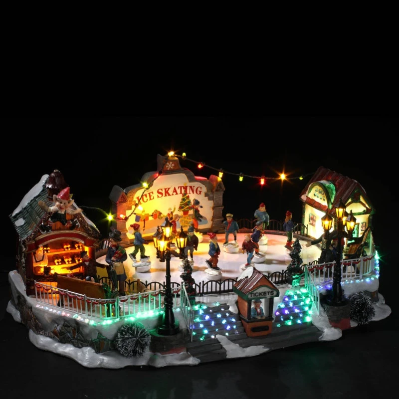 Patinoire De Noël Animée, Lumineuse Et Musicale 5 Patinoire De Noël Animée, Lumineuse Et Musicale – Image 3