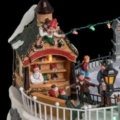 Patinoire De Noël Animée, Lumineuse Et Musicale 11 Patinoire De Noël Animée, Lumineuse Et Musicale -Mobilier Soldes patinoire de noel animee lumineuse et musicale 4