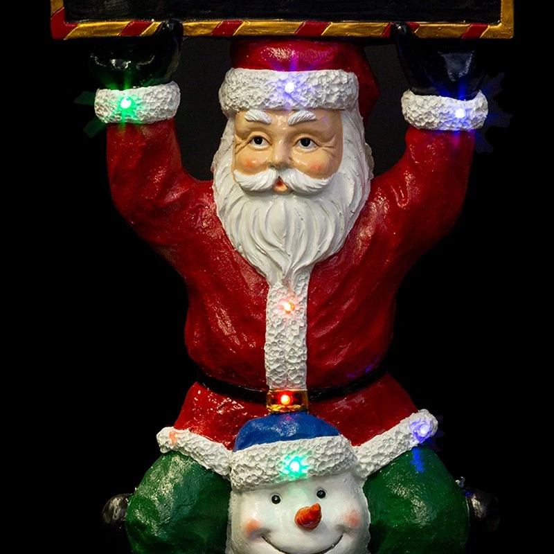 ATMOSPHERA Père-Noël Et Ses Amis 150 Cm Lumineux 4 ATMOSPHERA Père-Noël Et Ses Amis 150 Cm Lumineux – Image 2