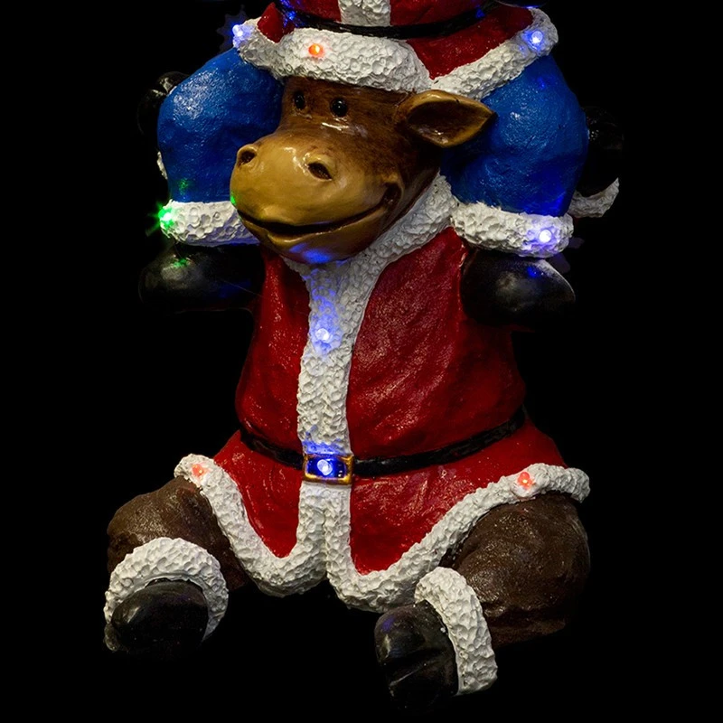 ATMOSPHERA Père-Noël Et Ses Amis 150 Cm Lumineux 5 ATMOSPHERA Père-Noël Et Ses Amis 150 Cm Lumineux – Image 3