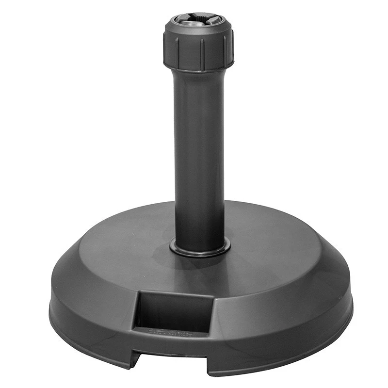 Pied De Parasol 17kg Béton Noir Hespéride 3 Pied De Parasol 17kg Béton Noir Hespéride