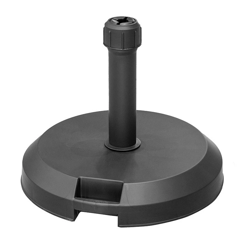 Pied De Parasol 29kg Béton Noir Hespéride 3 Pied De Parasol 29kg Béton Noir Hespéride