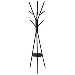 Porte Manteaux Métal/bois Noir 5five