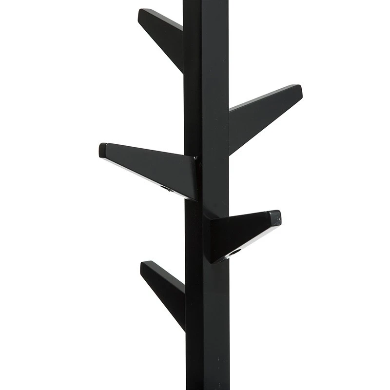 Porte Manteaux Mix Naturel Et Noir 5five 4 Porte Manteaux Mix Naturel Et Noir 5five – Image 2