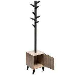 Porte Manteaux Mix Naturel Et Noir 5five 9 Porte Manteaux Mix Naturel Et Noir 5five -Mobilier Soldes porte manteaux mix naturel et noir 5five 3