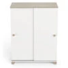 Demeyere Rangement 2 Portes Coulissantes Izzy Blanc Et Bois 1 Demeyere Rangement 2 Portes Coulissantes Izzy Blanc Et Bois -Mobilier Soldes rangement 2 portes coulissantes izzy blanc et bois