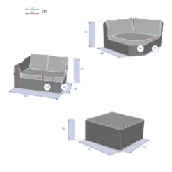 Salon Angle Moorea 5 Places Savana Hespéride 21 Salon Angle Moorea 5 Places Savana Hespéride -Mobilier Soldes salon angle moorea 5 places savana hesperide 9