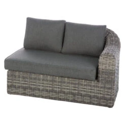 Salon Angle Moorea 5 Places Terre D'ombre Hespéride -Mobilier Soldes salon angle moorea 5 places terre d ombre hesperide 1 4