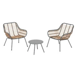 Salon De Jardin 2 Places Paopao Graphite Hespéride -Mobilier Soldes salon de jardin 2 places paopao graphite hesperide 2