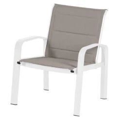 Salon De Jardin 4 Places Elyn Noisette / Blanc Hespéride 12 Salon De Jardin 4 Places Elyn Noisette / Blanc Hespéride -Mobilier Soldes salon de jardin 4 places elyn noisette blanc hesperide 1 3