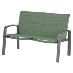 Salon De Jardin 4 Places Elyn Vert Olive / Graphite Hespéride -Mobilier Soldes salon de jardin 4 places elyn vert olive graphite hesperide 2