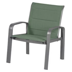 Salon De Jardin 4 Places Elyn Vert Olive / Graphite Hespéride -Mobilier Soldes salon de jardin 4 places elyn vert olive graphite hesperide 3