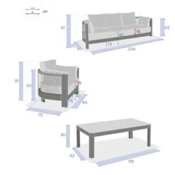 Salon De Jardin 5p Paradize Hespéride 20 Salon De Jardin 5p Paradize Hespéride -Mobilier Soldes salon de jardin 5p paradize hesperide 8