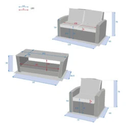 Salon De Jardin Polynésia Coloris Havane Hespéride -Mobilier Soldes salon de jardin polynesia coloris havan hesperide 8