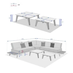 Salon De Jardin Pulpy Gris Hespéride -Mobilier Soldes salon de jardin pulpy gris hesperide 8