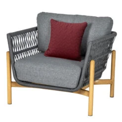 Salon De Jardin 5 Places Rubby Graphite Hespéride -Mobilier Soldes salon de jardin rubby graphite premium hesperide 4