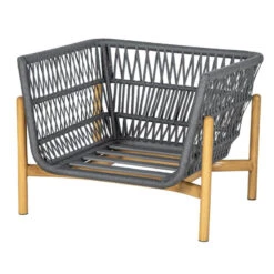 Salon De Jardin 5 Places Rubby Graphite Hespéride -Mobilier Soldes salon de jardin rubby graphite premium hesperide 5