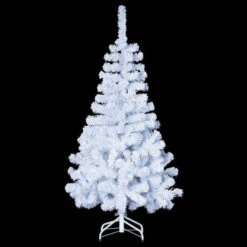 Sapin 150 Cm Blanc 100% Floqué