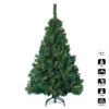 Sapin De Noël 150 Cm Vert Majestic Pommes De Pin -Mobilier Soldes sapin de noel vert majestic 150 cm avec pommes de pin