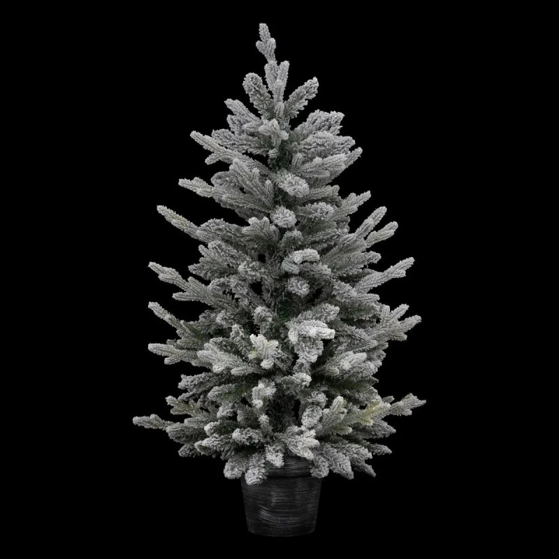 Sapin En Pot 100 Cm Artificiel Enneigé Frosty 5 Sapin En Pot 100 Cm Artificiel Enneigé Frosty – Image 3