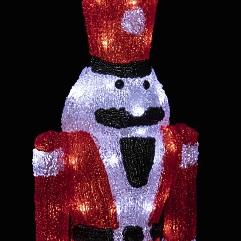 Soldat Casse-Noisette Lumineux 56cm 4 Soldat Casse-Noisette Lumineux 56cm – Image 2