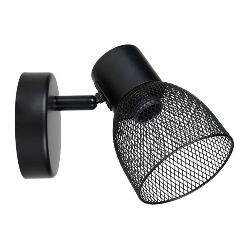 Spot Phenix En Métal Grillage Noir Ostaria 3 Spot Phenix En Métal Grillage Noir Ostaria