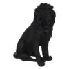 Statue De Lion Résine Noire H52 Atmosphera -Mobilier Soldes statue de lion resine noire h52 atmosphera