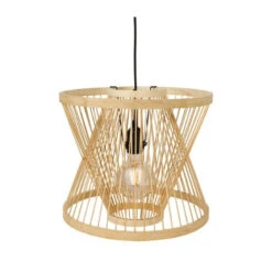Suspension En Bambou Kayla Sablier Ostaria -Mobilier Soldes suspension en bambou kayla sablier ostaria 2