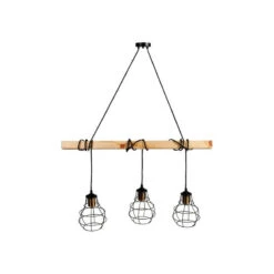 Suspension Indus Barre En Bois 3 Cordons Ostaria 11 Suspension Indus Barre En Bois 3 Cordons Ostaria -Mobilier Soldes suspension industrielle barre en bois 3 cordons ostaria 2