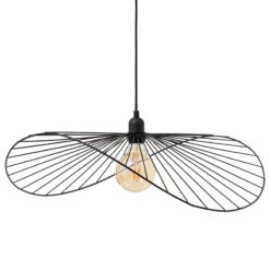 Suspension Métal 58 Cm Noir Adelia Atmosphera