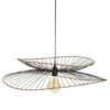 Suspension Métal Et Rotin Alara D69 Atmosphera -Mobilier Soldes suspension metal et rotin alara d69 atmosphera