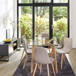 Table à Manger 150x80cm Taho Atmosphera -Mobilier Soldes table a manger 150x80cm taho atmosphera 2