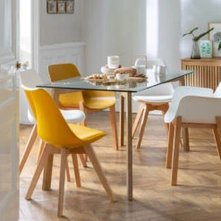 Table à Manger 150x80cm Taho Atmosphera -Mobilier Soldes table a manger 150x80cm taho atmosphera 3