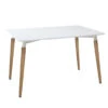 Table à Manger Blanc Roka Atmosphera 2 Table à Manger Blanc Roka Atmosphera -Mobilier Soldes table a manger blanc roka atmosphera