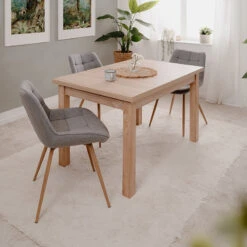 Table à Manger Extensible 120/200 Cm Longford -Mobilier Soldes table a manger extensible 120200 cm longford 1 3