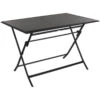 Table Alu Pliante Azua 4 Places Graphite Hespéride 1 Table Alu Pliante Azua 4 Places Graphite Hespéride -Mobilier Soldes table aluminium azua 4 places graphite hesperide
