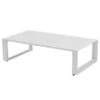 Table Basse Extérieure Allure Blanc Hespéride -Mobilier Soldes table basse exterieure allure blanc hesperide