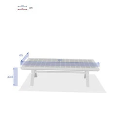 Table Basse Extérieure Bois D'acacia Papouasie Hespéride -Mobilier Soldes table basse exterieure bois d acacia papouasie hesperide 2