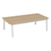 Table Basse Extérieure Oriengo Blanc Hespéride -Mobilier Soldes table basse exterieure oriengo blanc hesperide