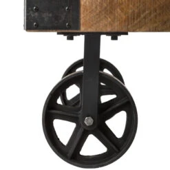 Table Basse Silas Bois Massif Atmosphera 13 Table Basse Silas Bois Massif Atmosphera -Mobilier Soldes table basse manguier bois massif atmosphera 3