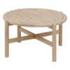 Table Basse Ronde D80 Acacia Deona Hespéride -Mobilier Soldes table basse ronde d80 acacia deona hesperide