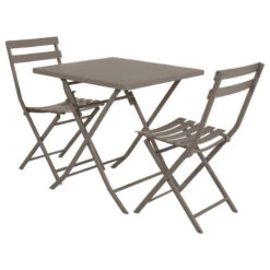 Table Carrée Pliante Greensboro 2p Tonka Hespéride -Mobilier Soldes table carree greensboro tonka hesperide 3