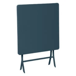 Table Carrée Pliante Greensboro 2p Bleu Pétrole Hespéride 8 Table Carrée Pliante Greensboro 2p Bleu Pétrole Hespéride -Mobilier Soldes table carree pliante greensboro 2 bleu petrole hesperide 2