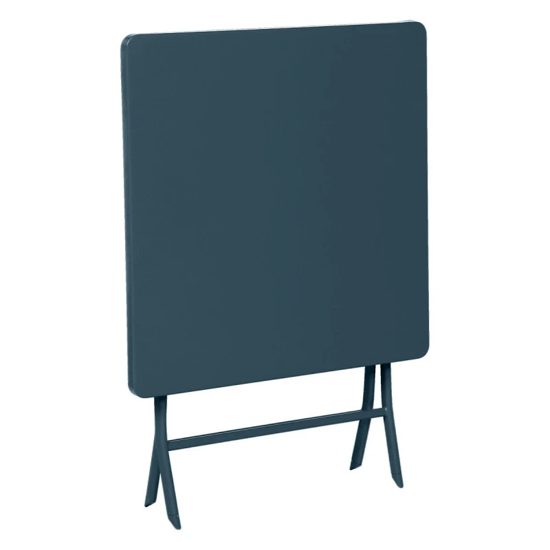 Table Carrée Pliante Greensboro 2p Bleu Pétrole Hespéride 5 Table Carrée Pliante Greensboro 2p Bleu Pétrole Hespéride – Image 3